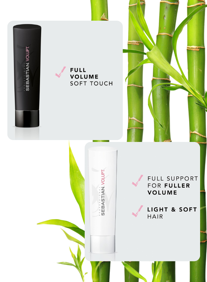 Sebastian Professional Volupt Volume Boosting Shampoo & Conditioner Duo Set - MTMBEAUTY