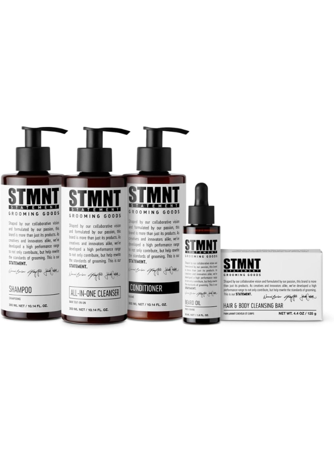 STMNT Grooming Goods Shampoo, 10.1 oz (300ml) β Deep Clean & Refreshing Care