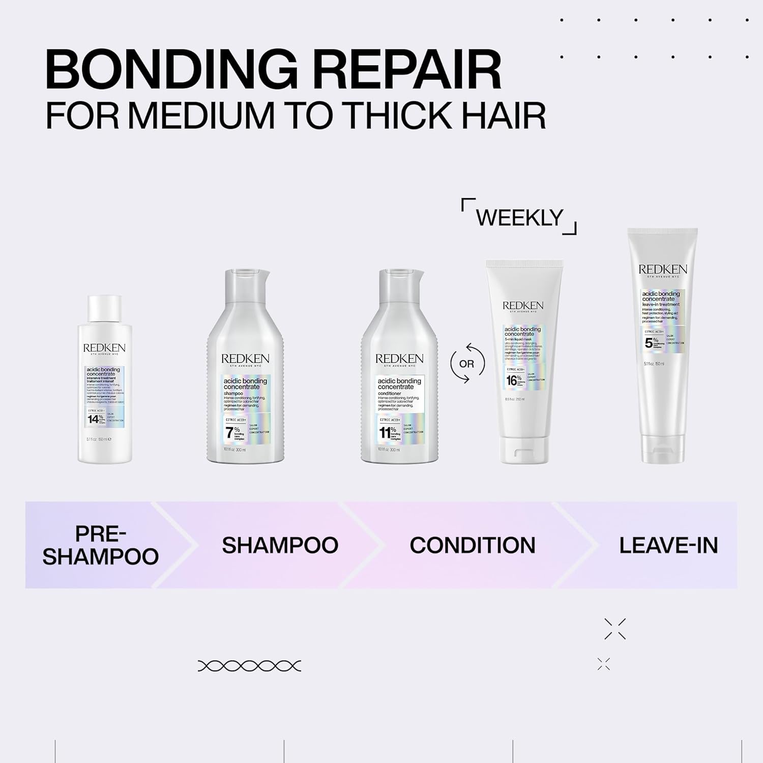 Redken Acidic Bonding Concentrate Shampoo 300ml