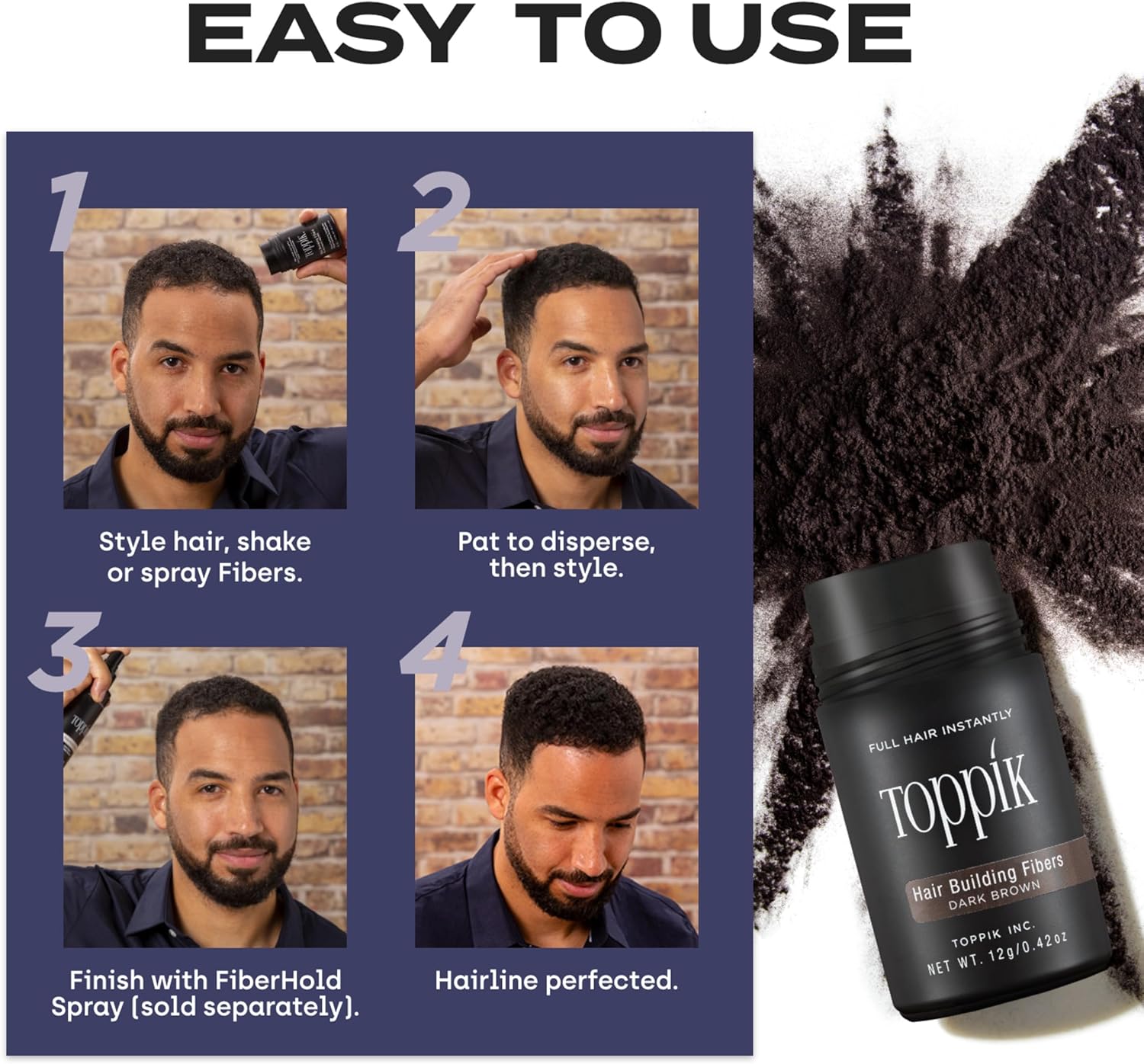 Toppik - Hair Building Fibers - 12g