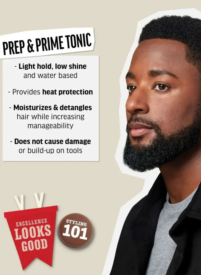 American Crew Prep and Prime Tonic For Men 8.4 oz Tonic - MTMBEAUTY