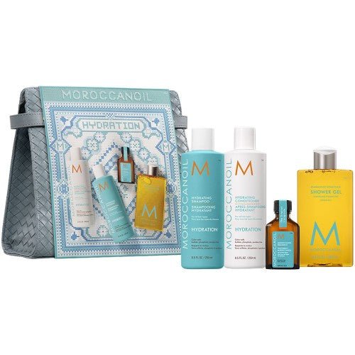 Moroccanoil Holiday Hydration Gift Set β 4-Piece Hair & Body Care Kit