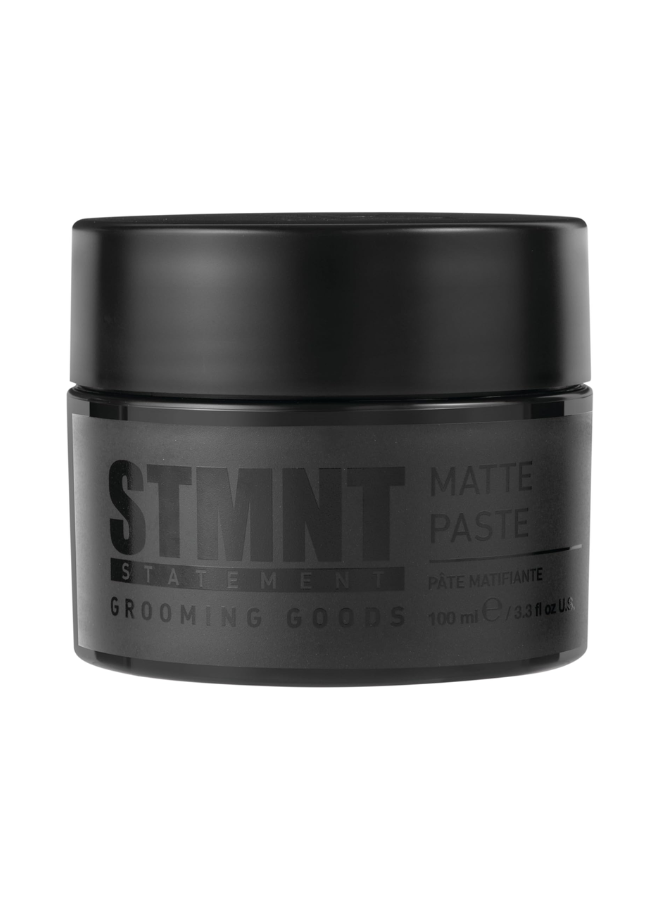 STMNT Grooming Goods Matte Paste, 3.38 oz – Strong Control &amp; Non-Greasy Matte Finish