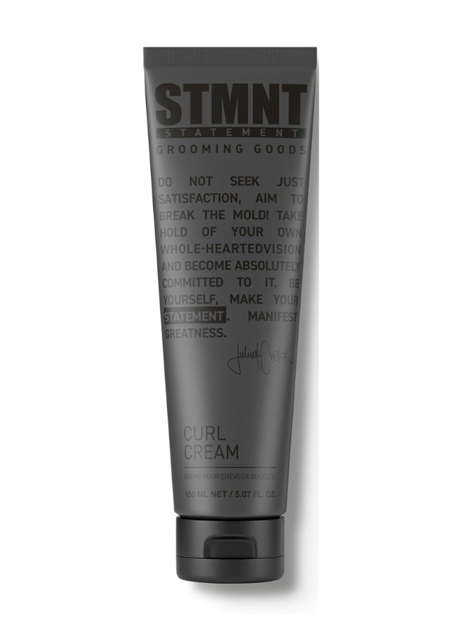 STMNT Grooming Goods Curl Cream, 150ml – Curl Definition &amp; Frizz Control