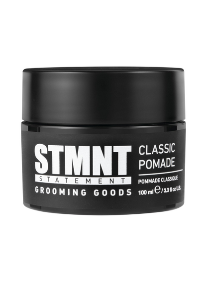 STMNT Grooming Goods Classic Pomade, 3.38 oz (100ml) – High Shine &amp; Strong Hold