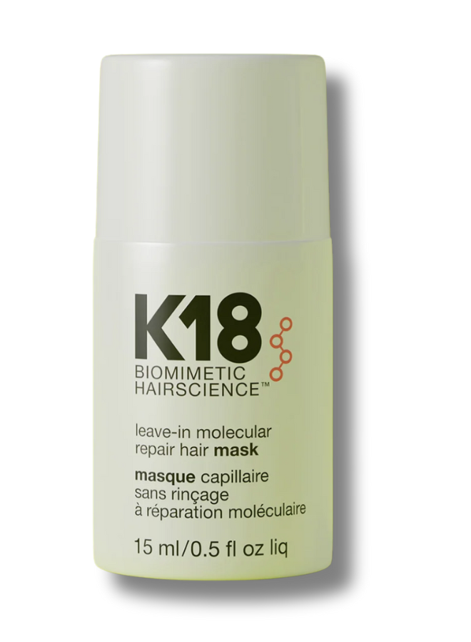 K18 Leave-In Molecular Repair Hair Mask – Mini (15ml)