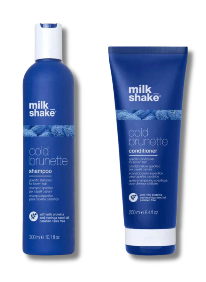 Milk_Shake Cold Brunette Duo (Shampoo &amp; Conditioner) - MTMBEAUTY