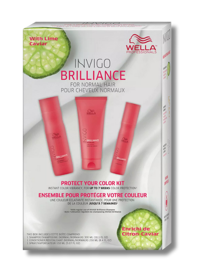 Wella Professionals Invigo Brilliance Trio Set (For Coarse Hair) Wella Professionals