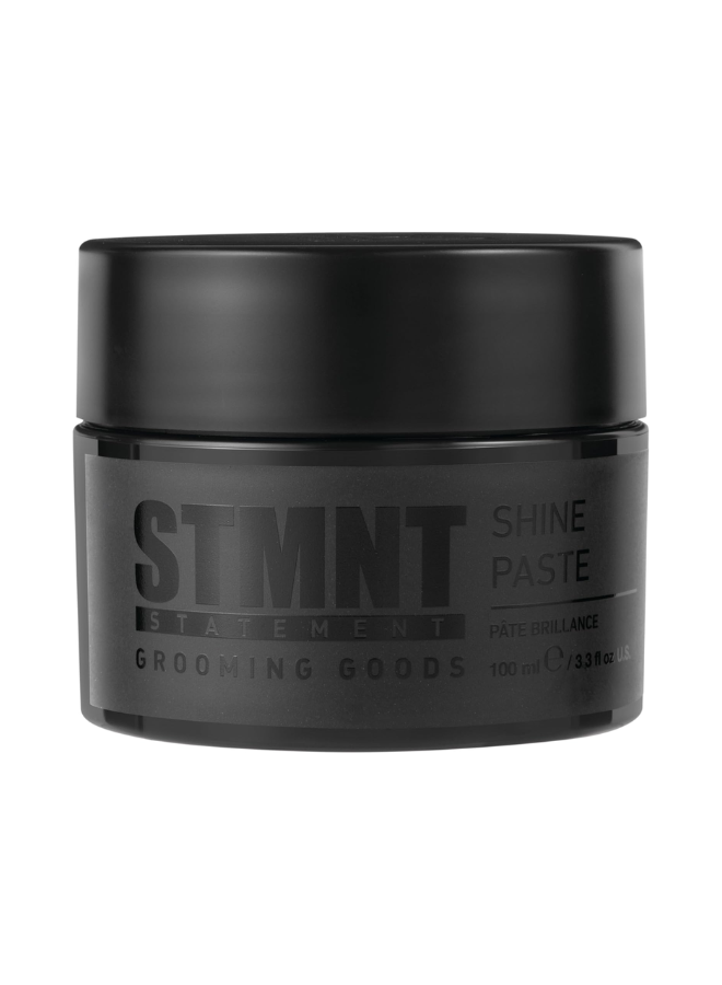 STMNT Grooming Goods Shine Paste, 3.38 oz (100ml) – Natural Shine &amp; Medium Hold