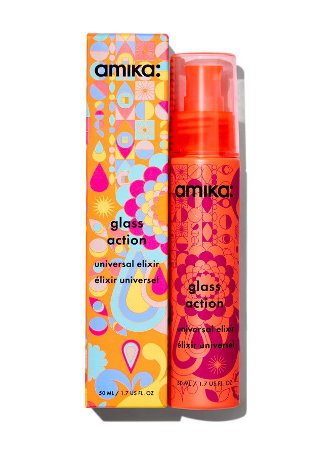 Amika Glass Action Hydrating Hair Oil Universal Elixir (50ml) - MTMBEAUTY