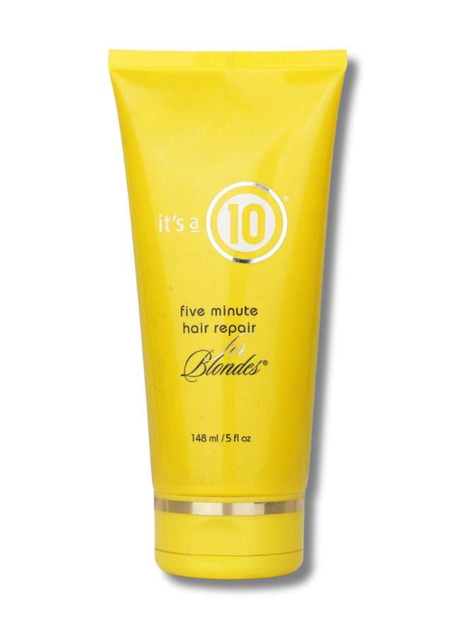 It’s A 10 Five Minute Hair Repair (For Blondes) - 148ml - MTMBEAUTY