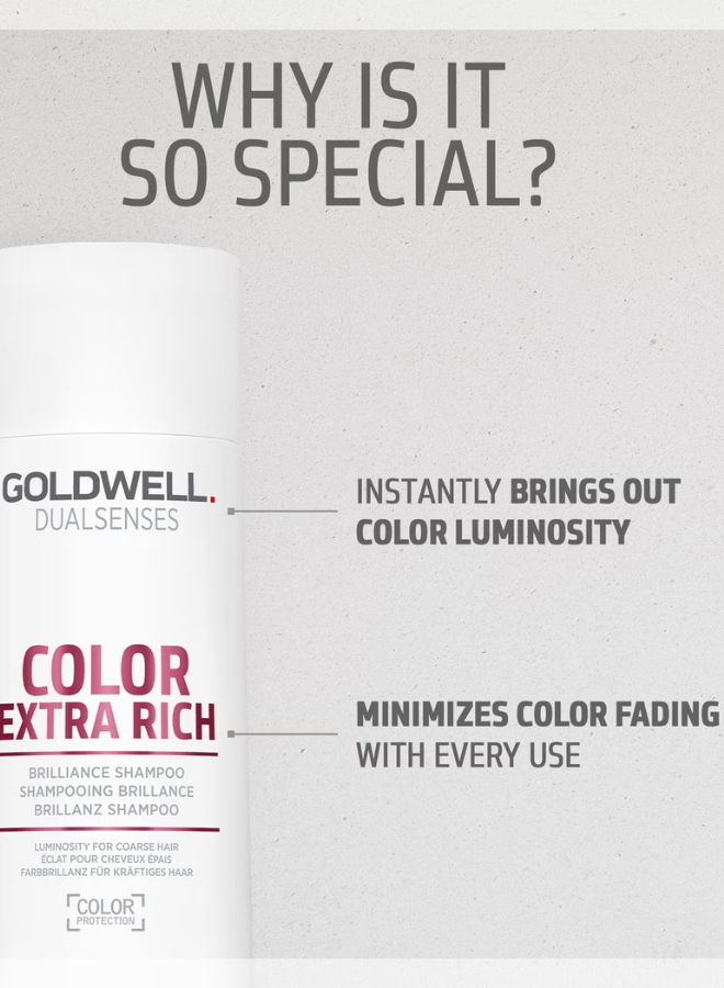 Goldwell Dualsenses Color Extra Rich Brilliance Shampoo 250ml - MTMBEAUTY