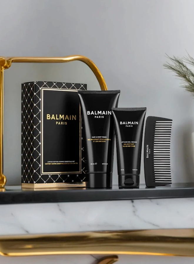 BALMAIN PARIS Hair Couture Homme Essentials Set Balmain Paris