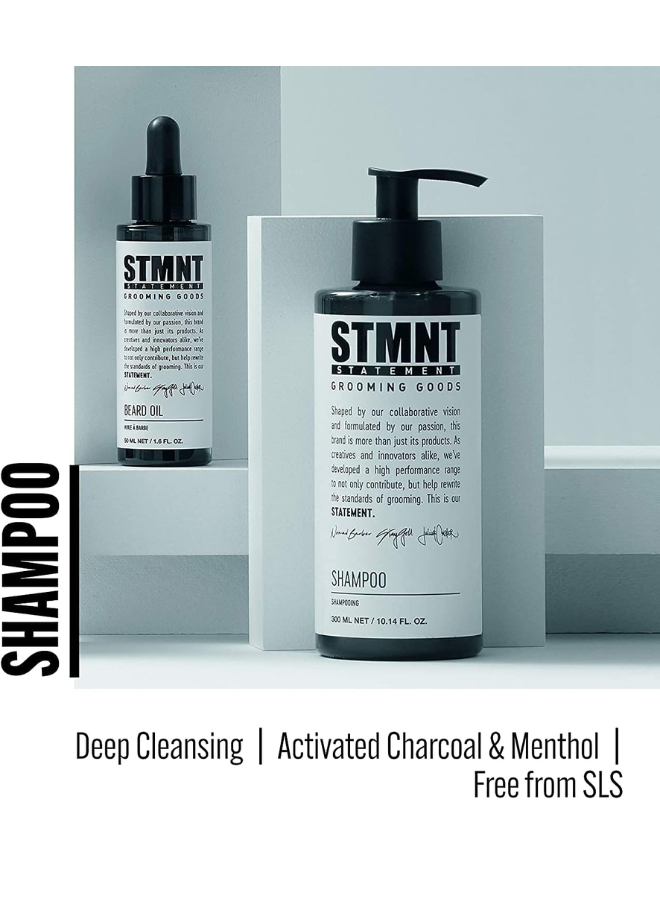 STMNT Grooming Goods Shampoo, 10.1 oz (300ml) – Deep Clean &amp; Refreshing Care