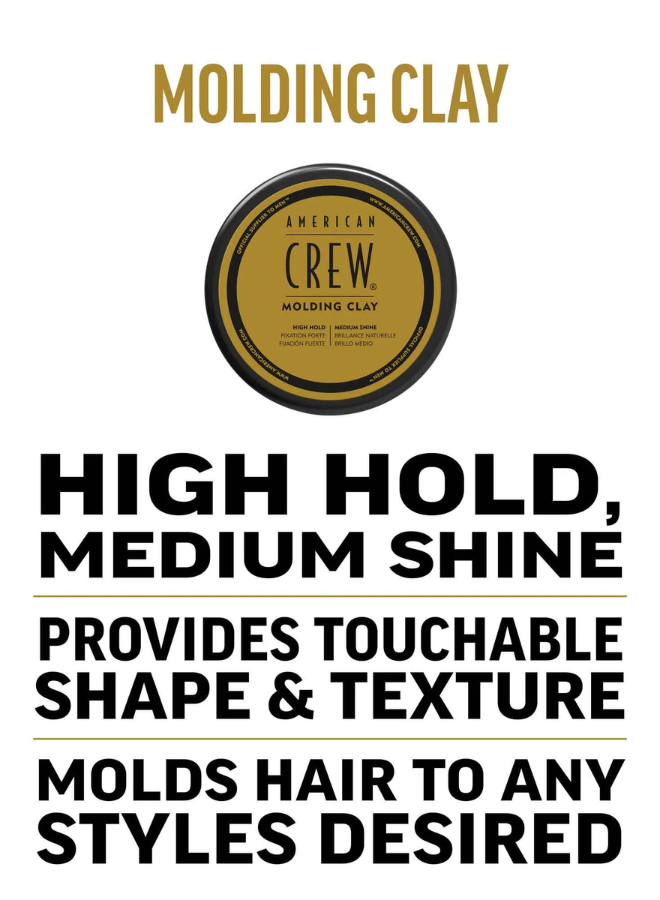 American Crew New Crew Molding Clay 85gm