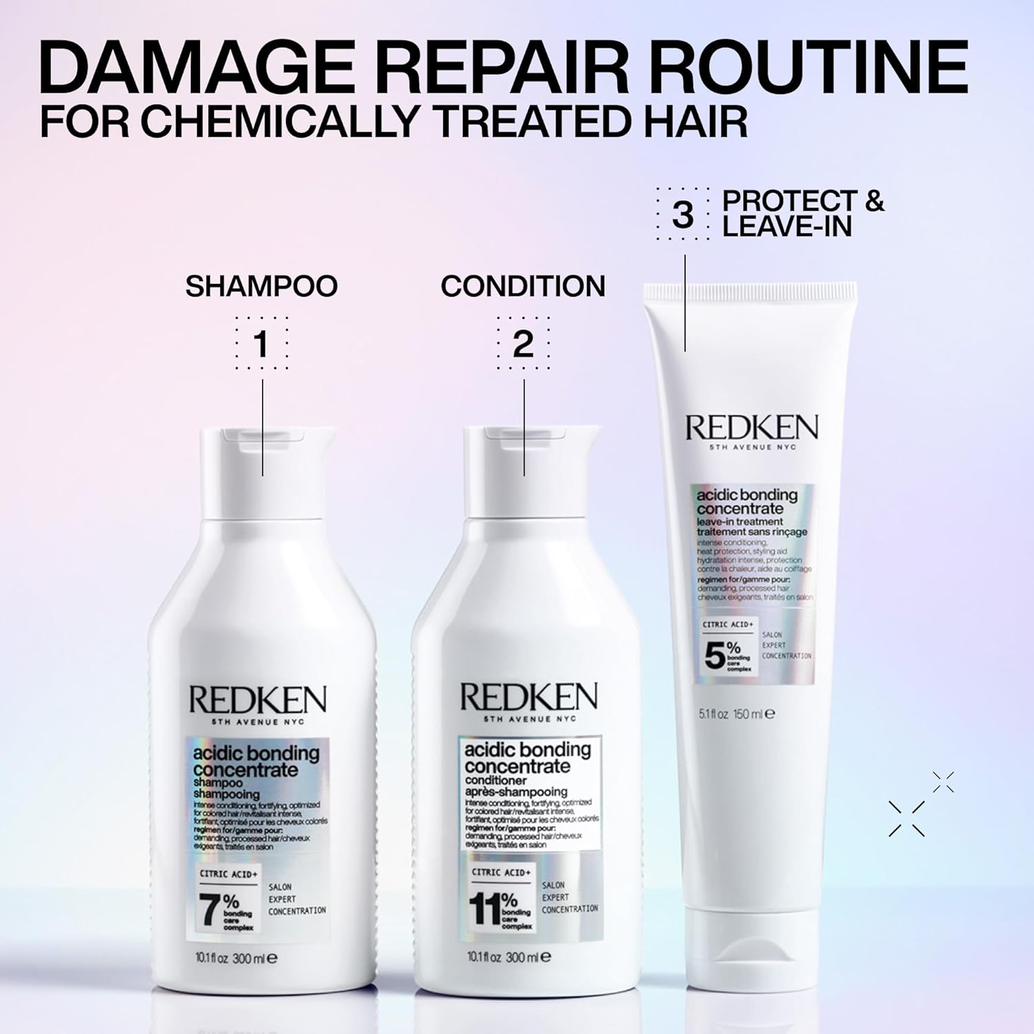 Redken Acidic Bonding Concentrate Shampoo 300ml