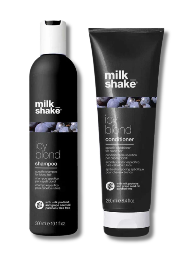 Milk_Shake Icy Blonde Shampoo and Conditioner Duo - MTMBEAUTY