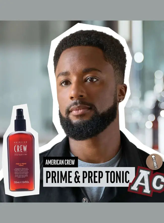 American Crew Prep and Prime Tonic For Men 8.4 oz Tonic - MTMBEAUTY