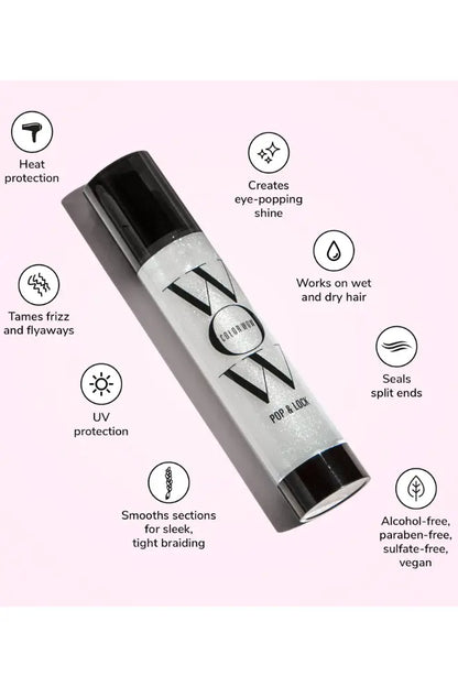 Color wow Pop &amp; Lock High Gloss Shellac Serum 55ml - MTMBEAUTY