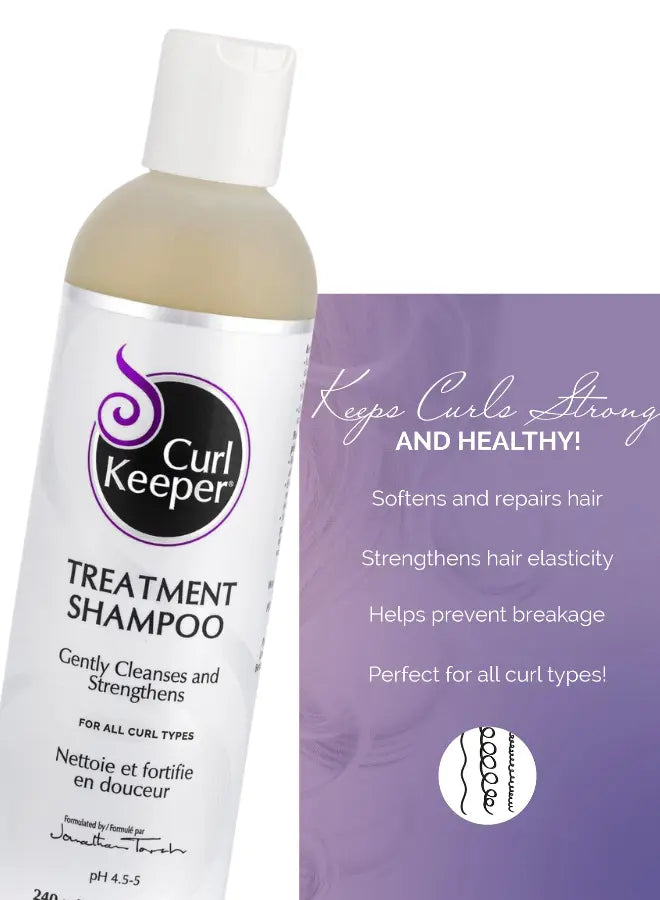 Curl Keeper Treatment Shampoo 8oz - MTMBEAUTY