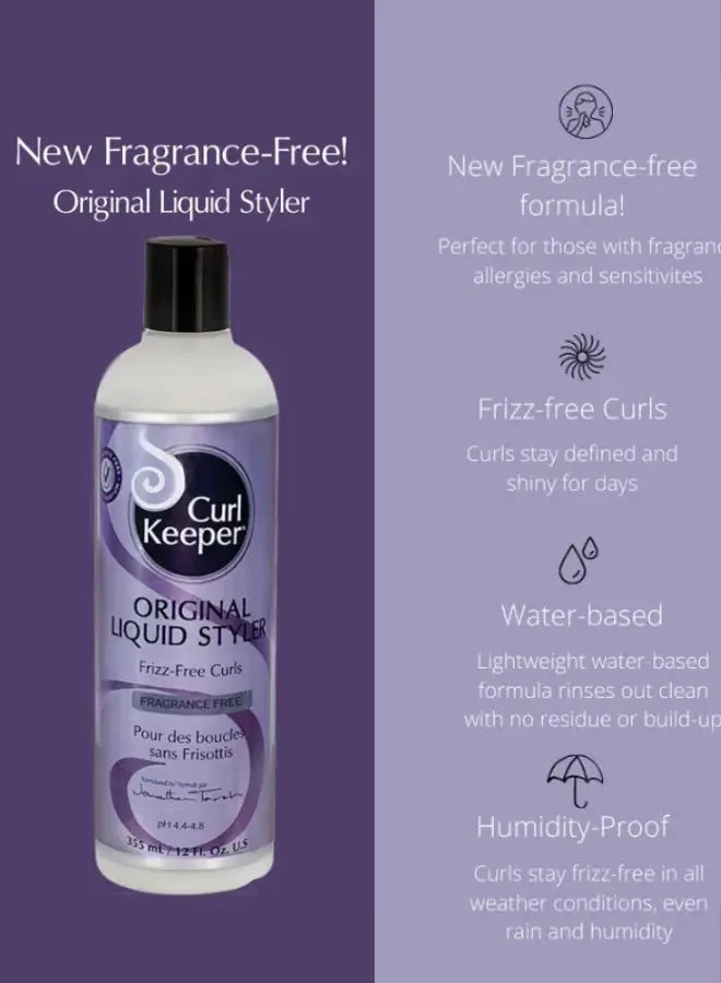 Curl Keeper® Original Fragrance-Free 12oz - MTMBEAUTY