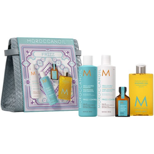 Moroccanoil Holiday Frizz Control Gift Set – 4-Piece Hair &amp; Body Care Kit
